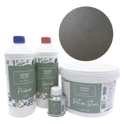 Home Stuc Beton Stuc Pakket - DECO LINE- 5m²- Basic Black