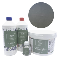 Home Stuc Beton Stuc Pakket - DECO LINE- 5m²- Absolute Anthracite