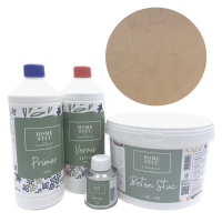 Home Stuc Beton Stuc Pakket - DECO LINE- 5m²- Tripple Taupe