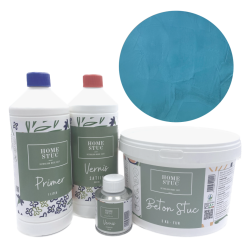 Home Stuc Beton Stuc Pakket - DECO LINE- 5m²- Tropical Turquoise