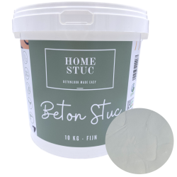 Home Stuc - Beton Stuc - FIJN 10Kg - Lovely Light Grey