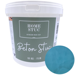 Home Stuc - Beton Stuc - FIJN 10Kg - Tropical Turquoise