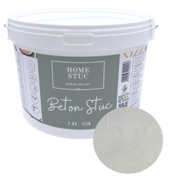 Home Stuc - Beton Stuc - FIJN 3Kg - Warm White