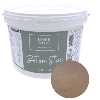 Home Stuc - Beton Stuc - FIJN 3Kg - Brave Brown