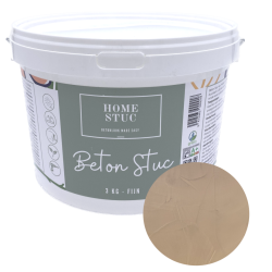 Home Stuc - Beton Stuc - FIJN 3Kg - Tripple Taupe