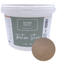 Home Stuc - Beton Stuc - FIJN 5Kg - Brave Brown