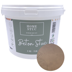 Home Stuc - Beton Stuc - FIJN 5Kg - Brave Brown