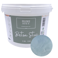 Home Stuc - Beton Stuc - FIJN 5Kg - Bubbly Bleu