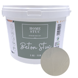 Home Stuc - Beton Stuc - FIJN 5Kg - Gorgeous Grey