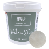 Home Stuc - Beton Stuc - MIDDEL 10Kg - Bright Beige