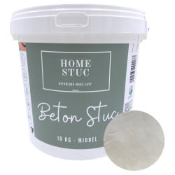 Home Stuc - Beton Stuc - MIDDEL 10Kg - Bright Beige