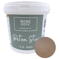 Home Stuc - Beton Stuc - MIDDEL 10Kg - Brave Brown