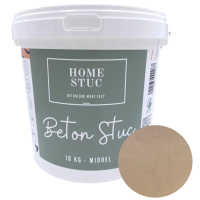 Home Stuc - Beton Stuc - MIDDEL 10Kg - Tripple Taupe
