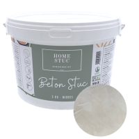 Home Stuc - Beton Stuc - MIDDEL 3Kg - Bright Beige