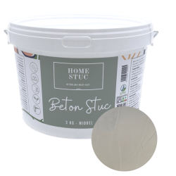 Home Stuc - Beton Stuc - MIDDEL 3Kg - Gorgeous Grey