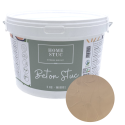Home Stuc - Beton Stuc - MIDDEL 3Kg - Tripple Taupe