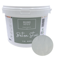 Home Stuc - Beton Stuc - MIDDEL 5Kg - Lovely Light Grey