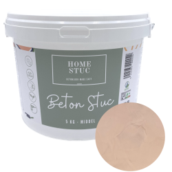 Home Stuc - Beton Stuc - MIDDEL 5Kg - Perfect Pink