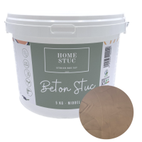 Home Stuc - Beton Stuc - MIDDEL 5Kg - Brave Brown