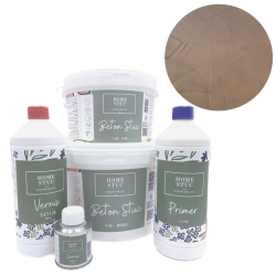 Home Stuc Beton Stuc Pakket - PREMIUM LINE- 5m²- Brave Brown