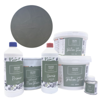 Home Stuc Beton Stuc Pakket - STAR LINE- 5m²- Absolute Anthracite