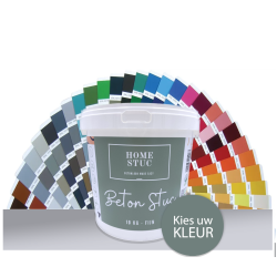 Homestuc - Betoncire in eigen kleur in meer dan 2500 kleuren